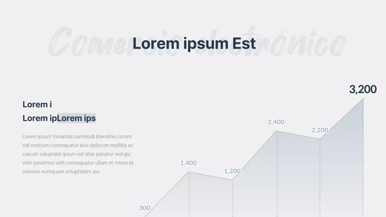Un moderno informe de investigación de mercado sobre los acentos azul marino