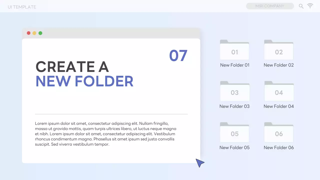 화이트 미니멀 템플릿 프레젠테이션