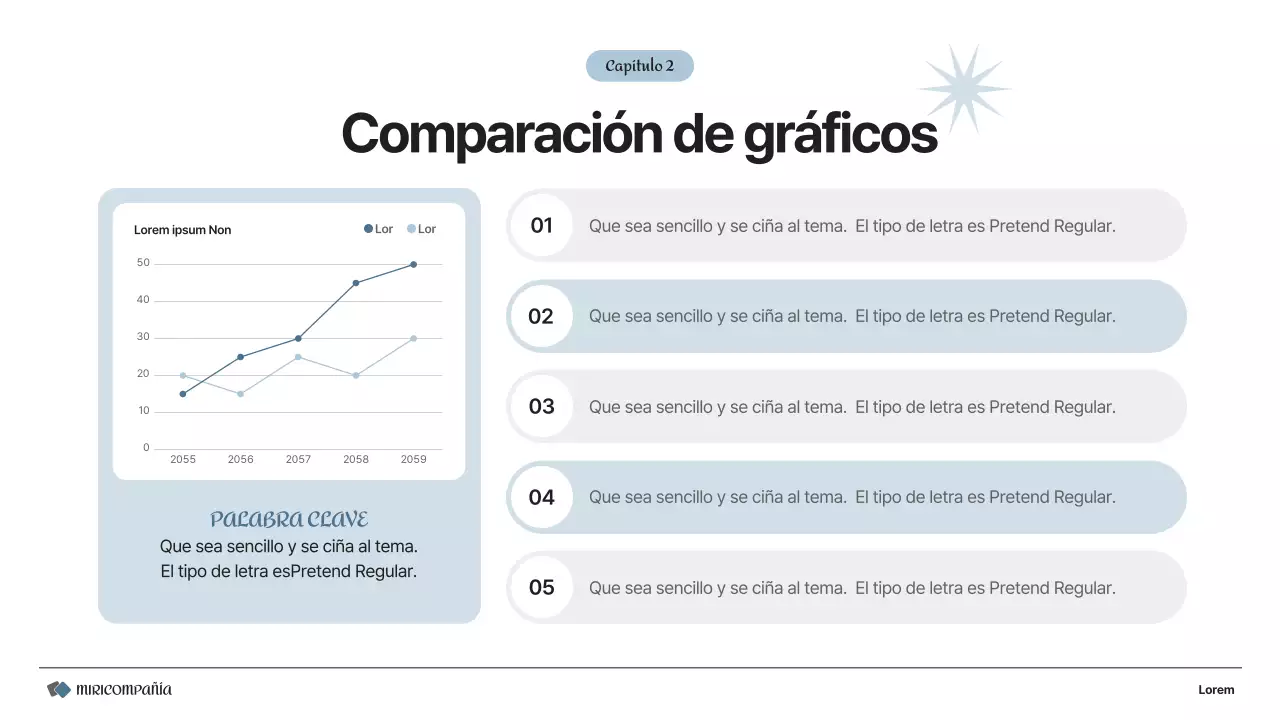 Un sencillo plan de empresa en blanco y gris