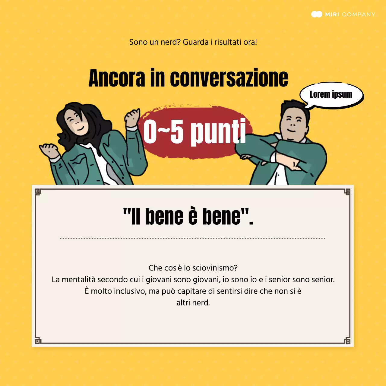 Test del bavaglio giallo e nero @yellowandblackgagtest