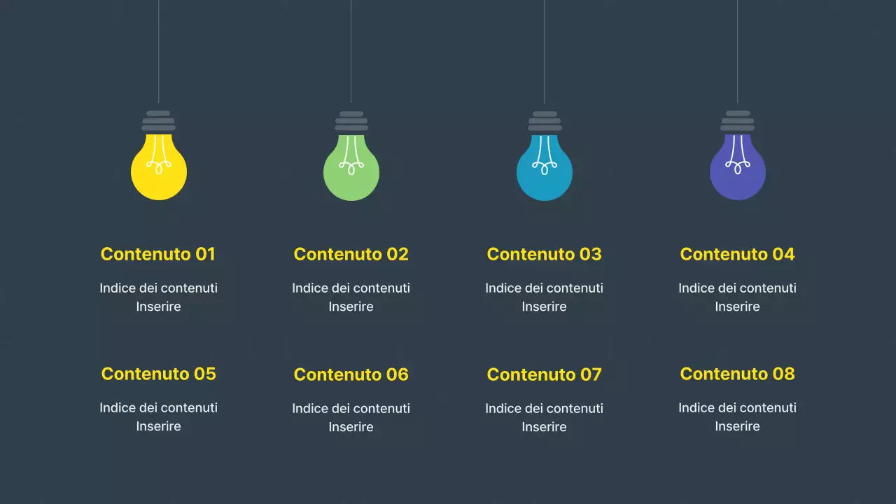 Proposta di idea moderna in giallo e grigio