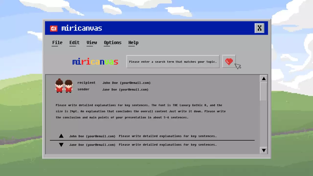 그레이 레트로 컴퓨터 가이드 프레젠테이션