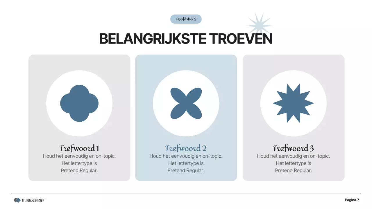 Een eenvoudig ondernemingsplan in grijs en wit