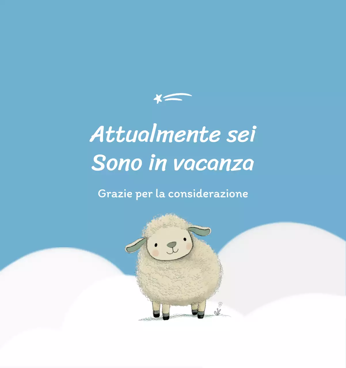 Un calendario devozionale con illustrazioni accoglienti e versetti della Bibbia su uno sfondo blu chiaro