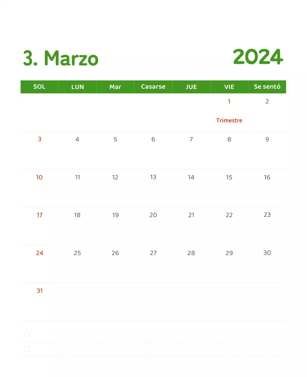 Un calendario con ilustraciones llenas de color y emoción