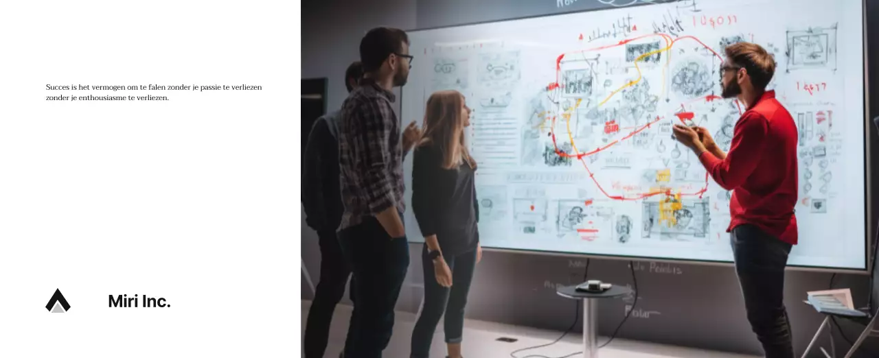 Een eenvoudige bedrijfskalender in grijs