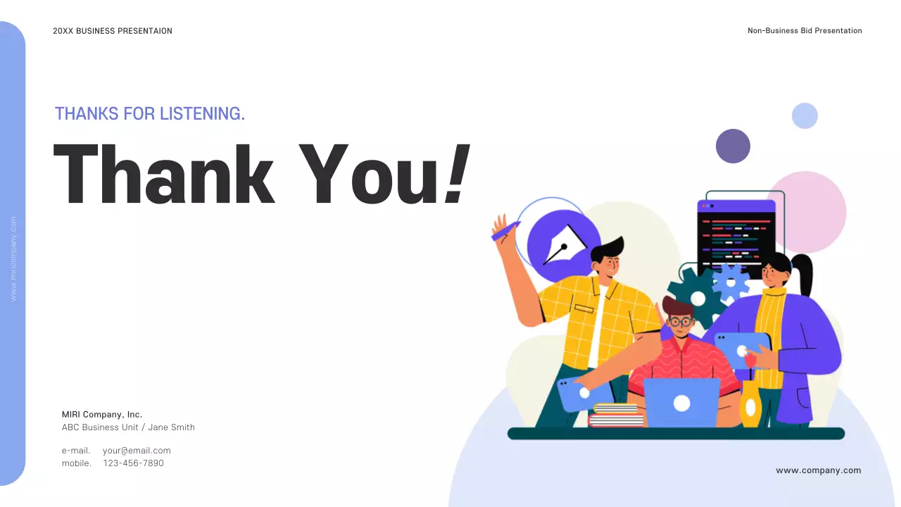 Blue Modern Business Presentation