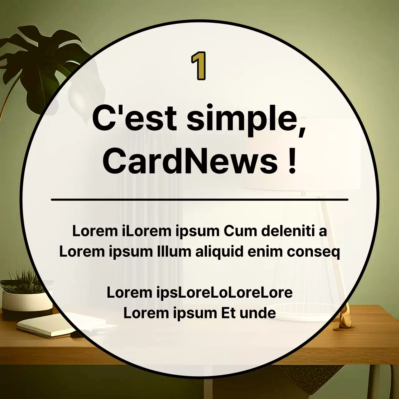 Un planificateur moderne, axé sur la photographie, de couleur kaki