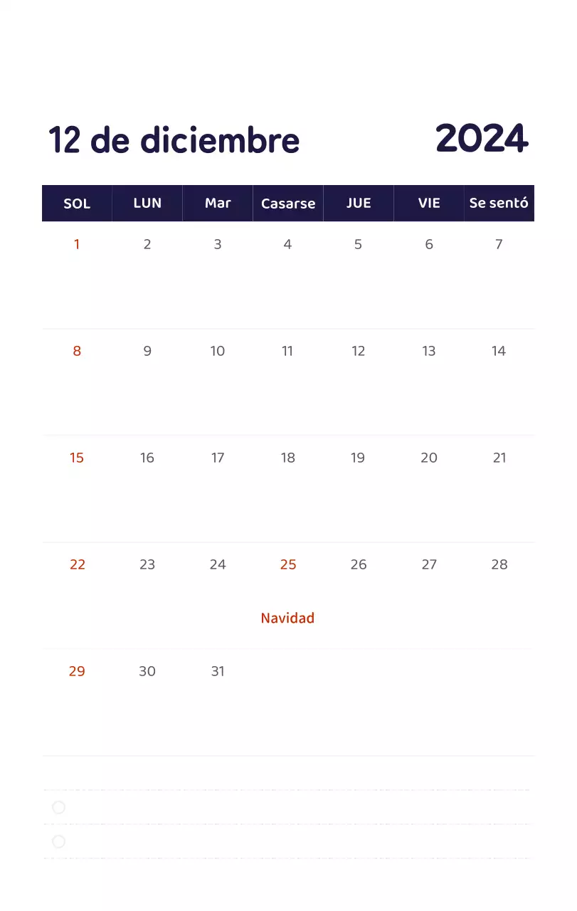 Un calendario con ilustraciones llenas de color y emoción