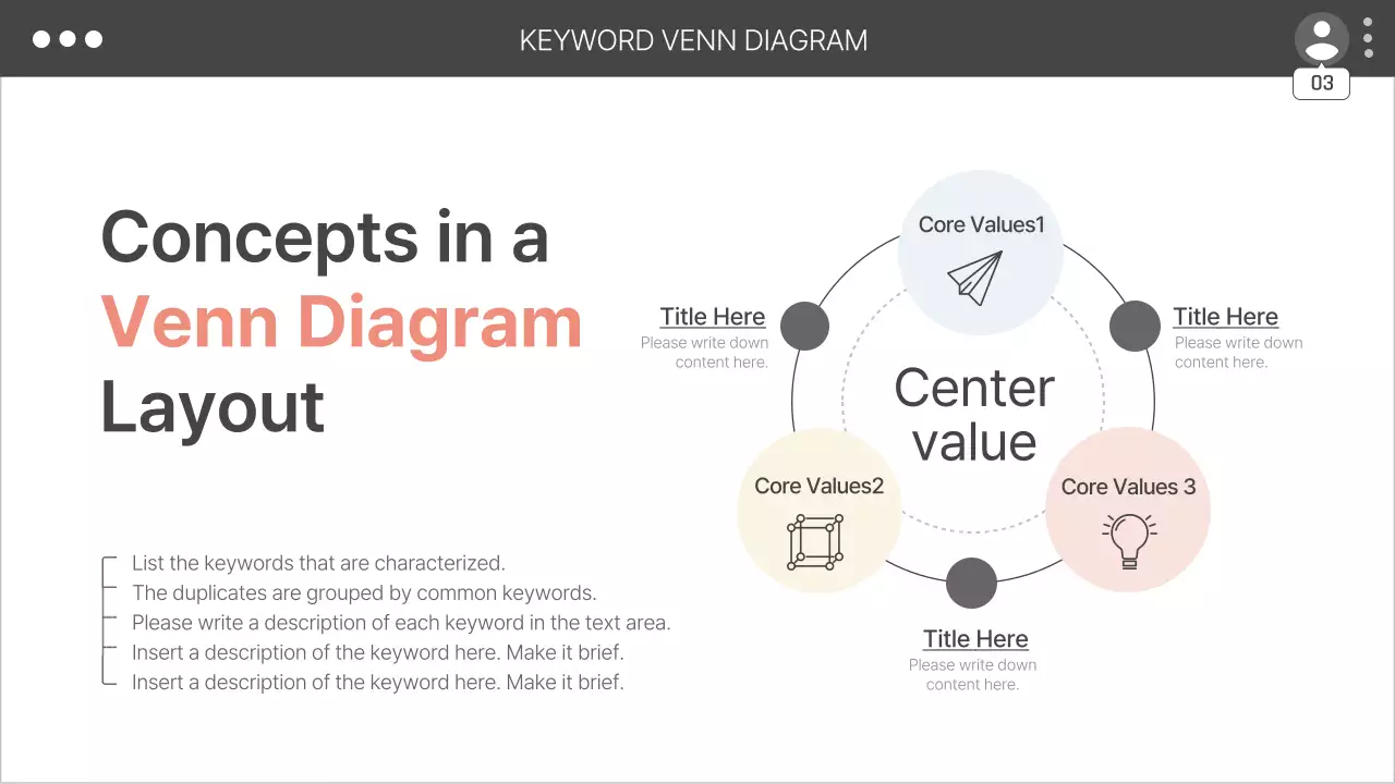 Coral Modern Office 템플릿 프레젠테이션