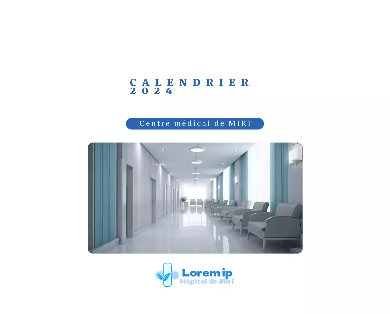Calendrier hospitalier avec photos de paysages saisonniers