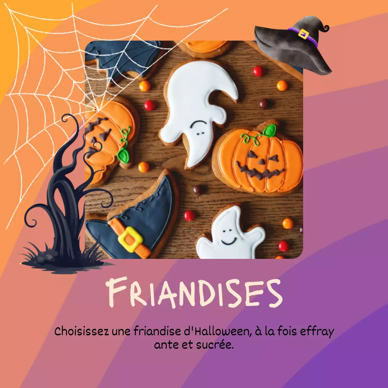 Guide de la décoration kitsch d'Halloween en violet et orange