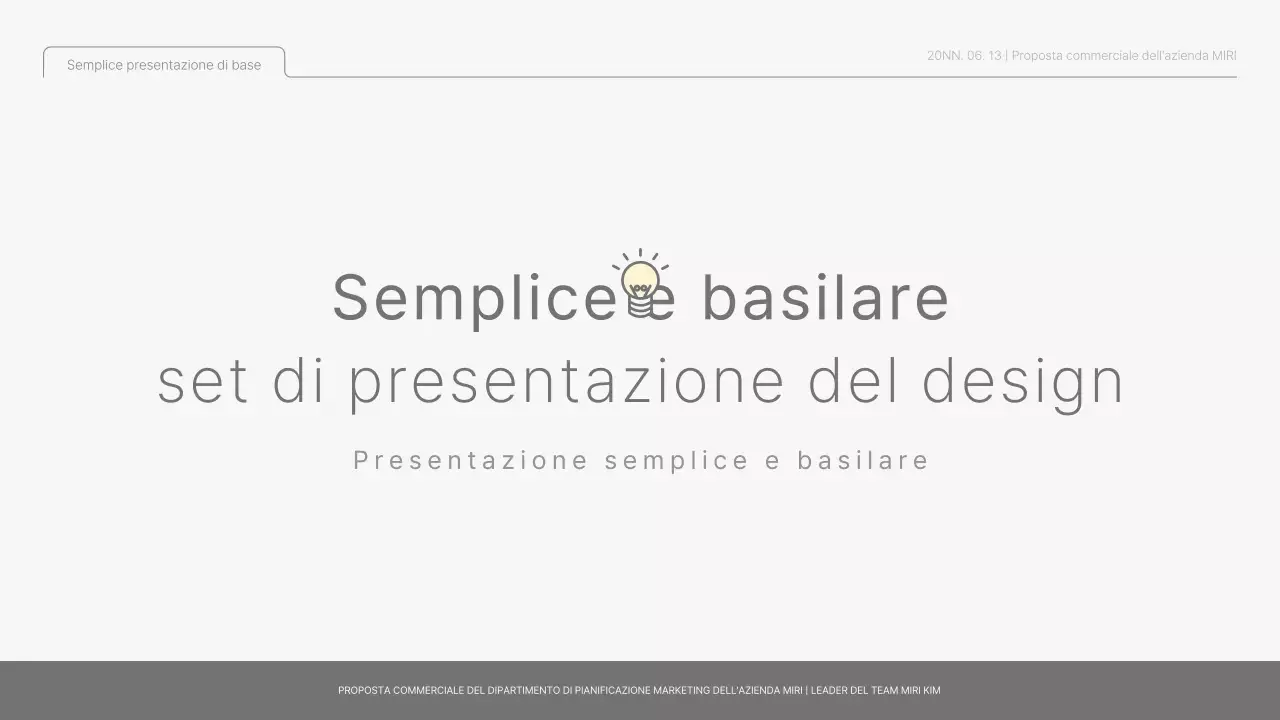 Semplice rapporto di base in azzurro e verde chiaro