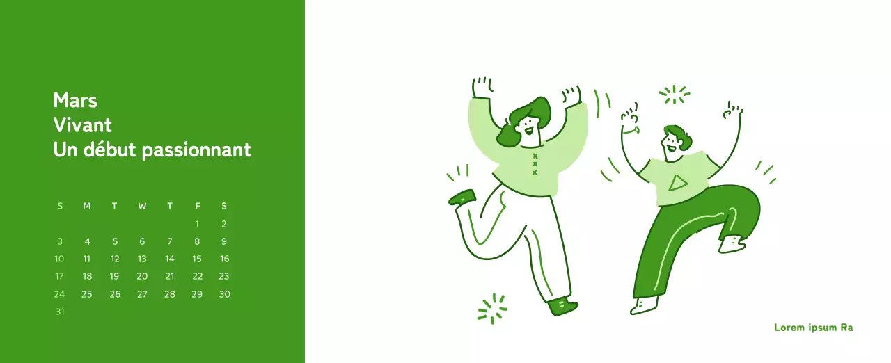 Un calendrier aux illustrations colorées et émouvantes