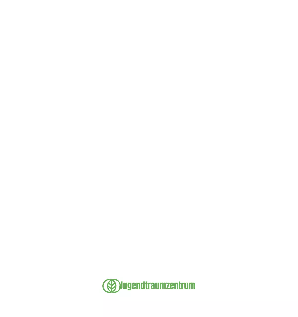 Kalender mit Jugendillustrationen auf gelbem und grünem Hintergrund