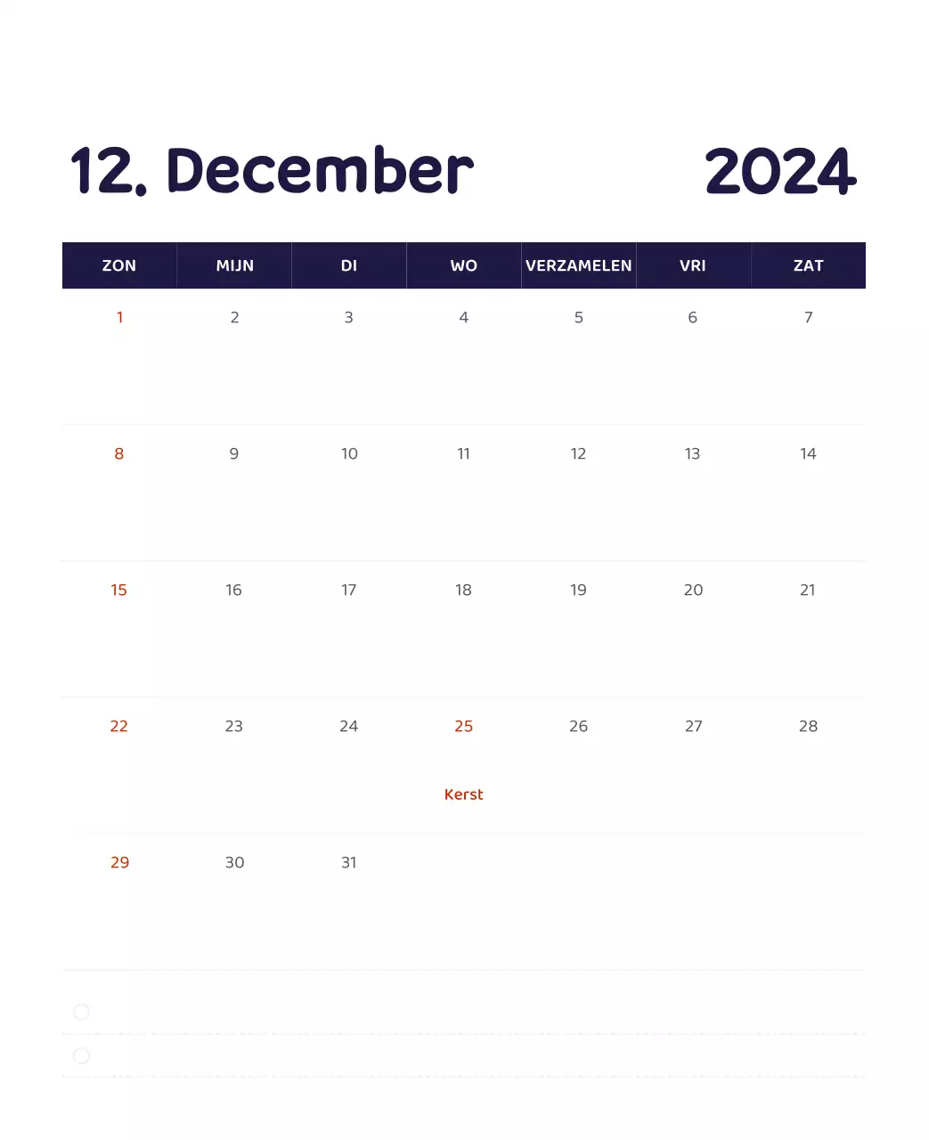 Een kalender met kleurrijke, emotionele illustraties