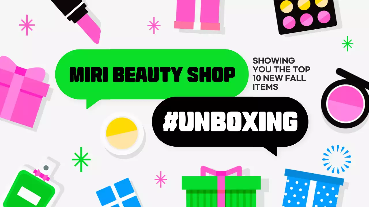 Pink Trendy Beauty Promotion YouTube Thumbnail