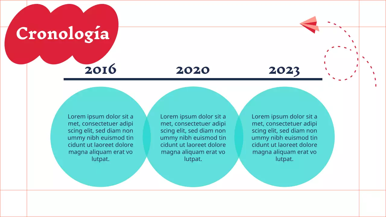 Informe de actas sobre las tendencias de marketing en rojo y menta