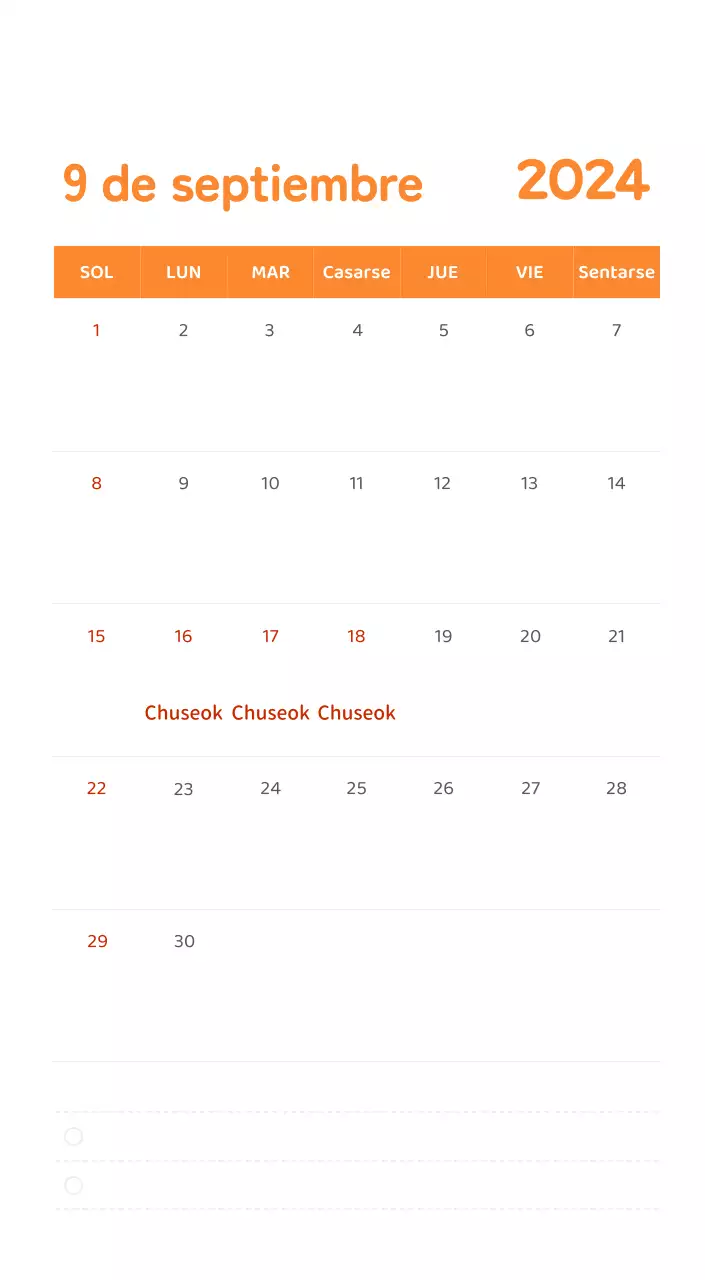 Un calendario con ilustraciones llenas de color y emoción