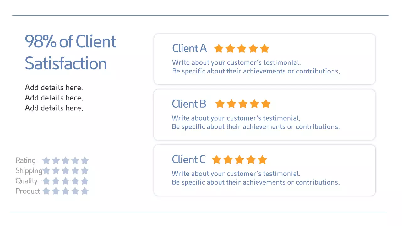 블루 프로페셔널 비즈니스 프레젠테이션