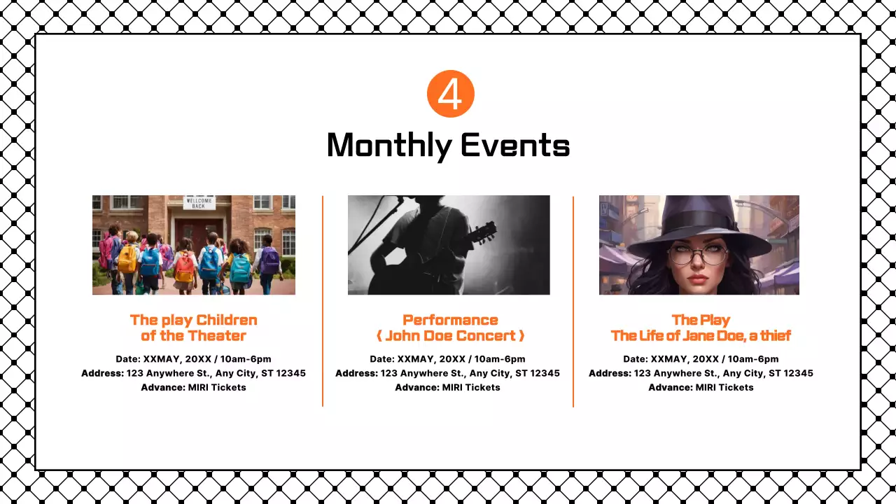 Orange Modern Tourism Newsletter Presentation