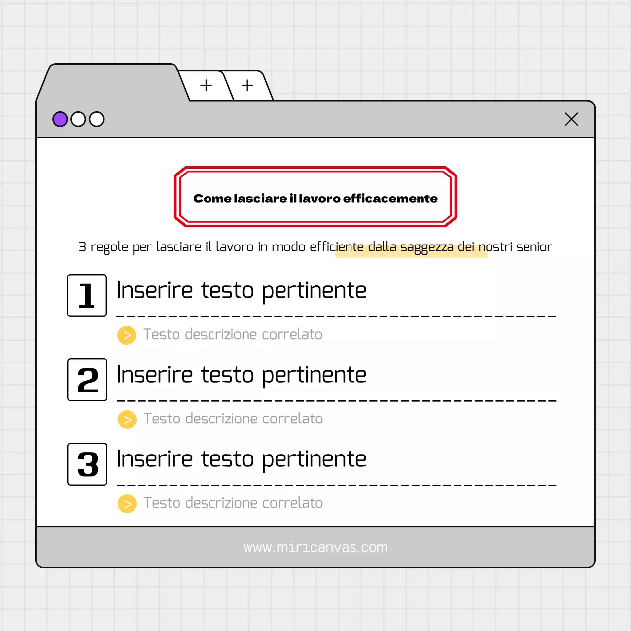 Una guida ai consigli grigi, semplici e di puntualità