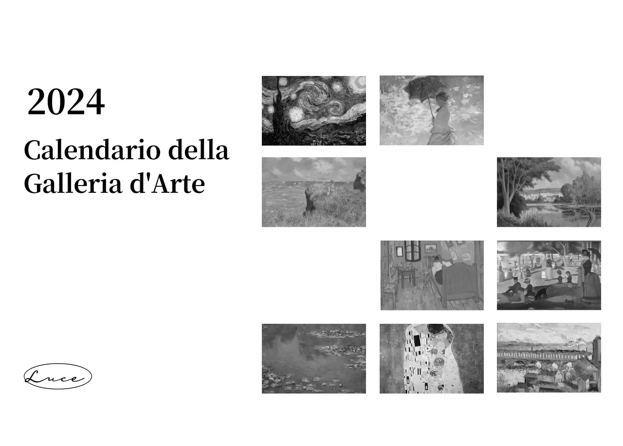 Un capolavoro semplice e classico in nero e grigio