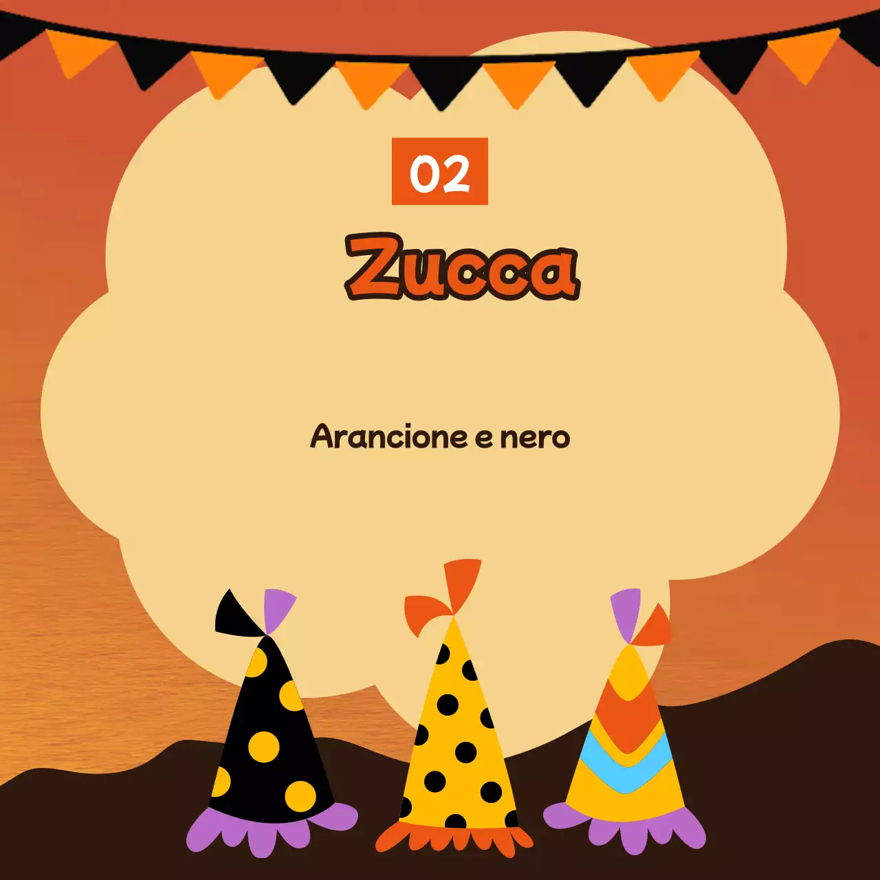 Promuovere simpatiche idee di decorazione per Halloween in arancione