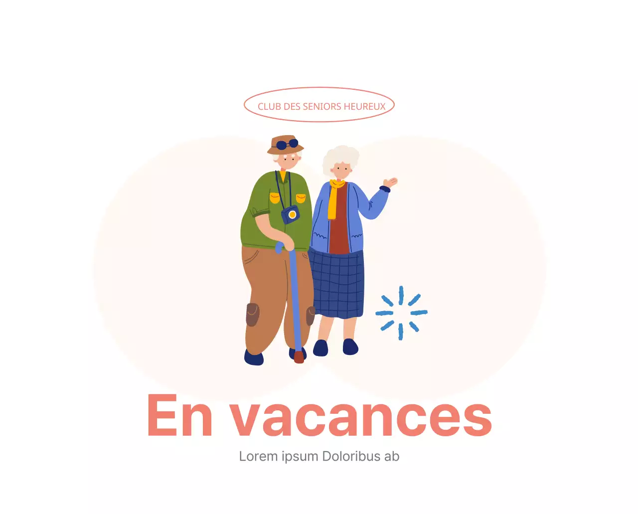 Calendrier de travail avec de belles illustrations