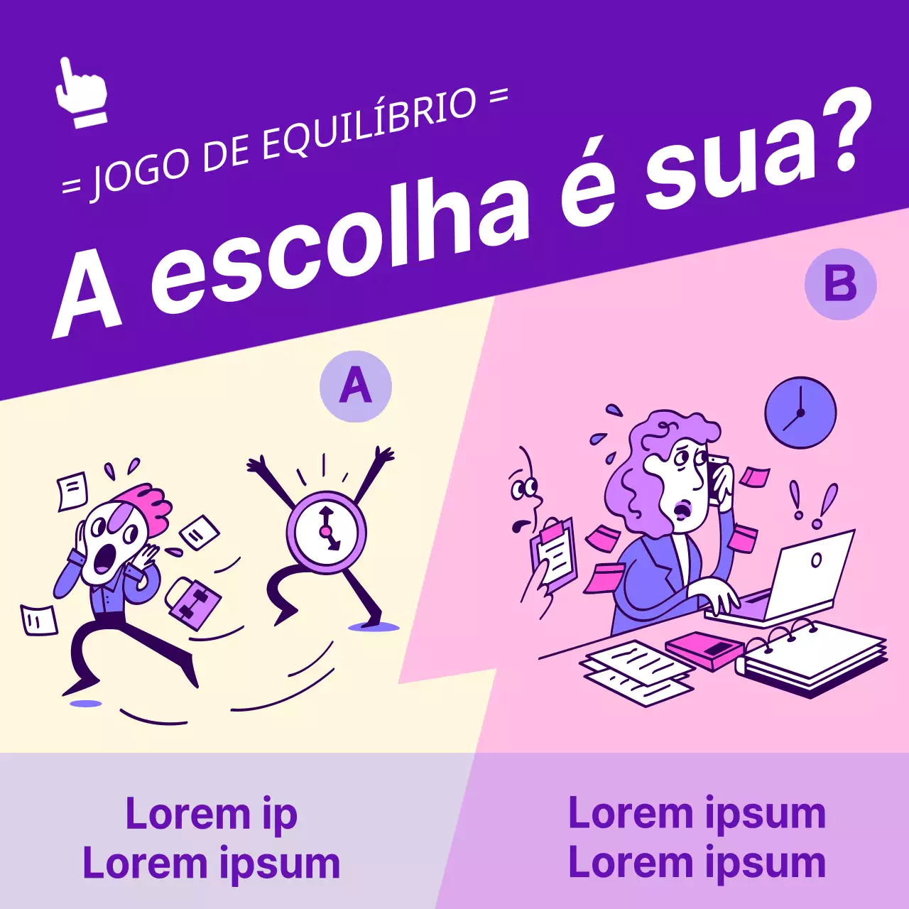 Um simples jogo de equilíbrio entre Borah e Yellow @BorahYellow
