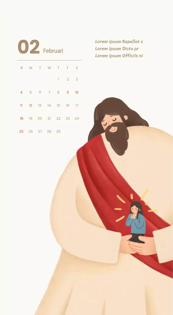 Een devotiekalender met gezellige illustraties en bijbelverzen op een lichtblauwe achtergrond