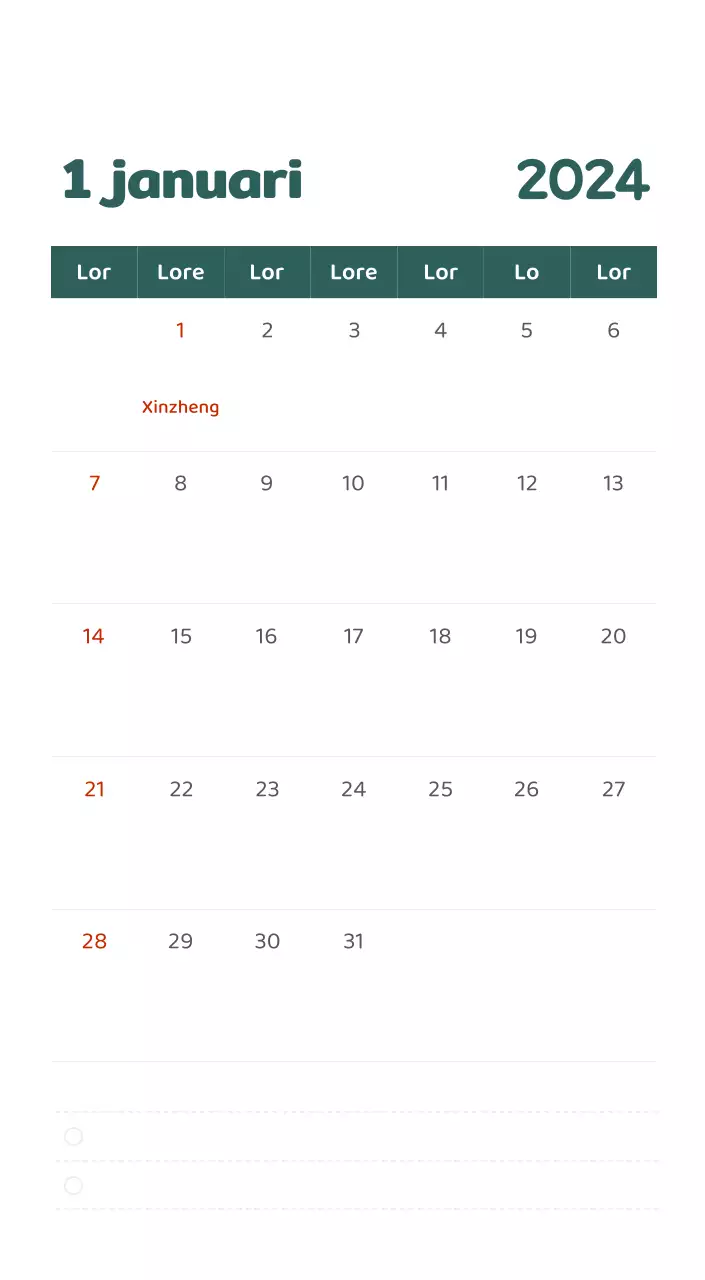 Een kalender met kleurrijke en emotionele illustraties
