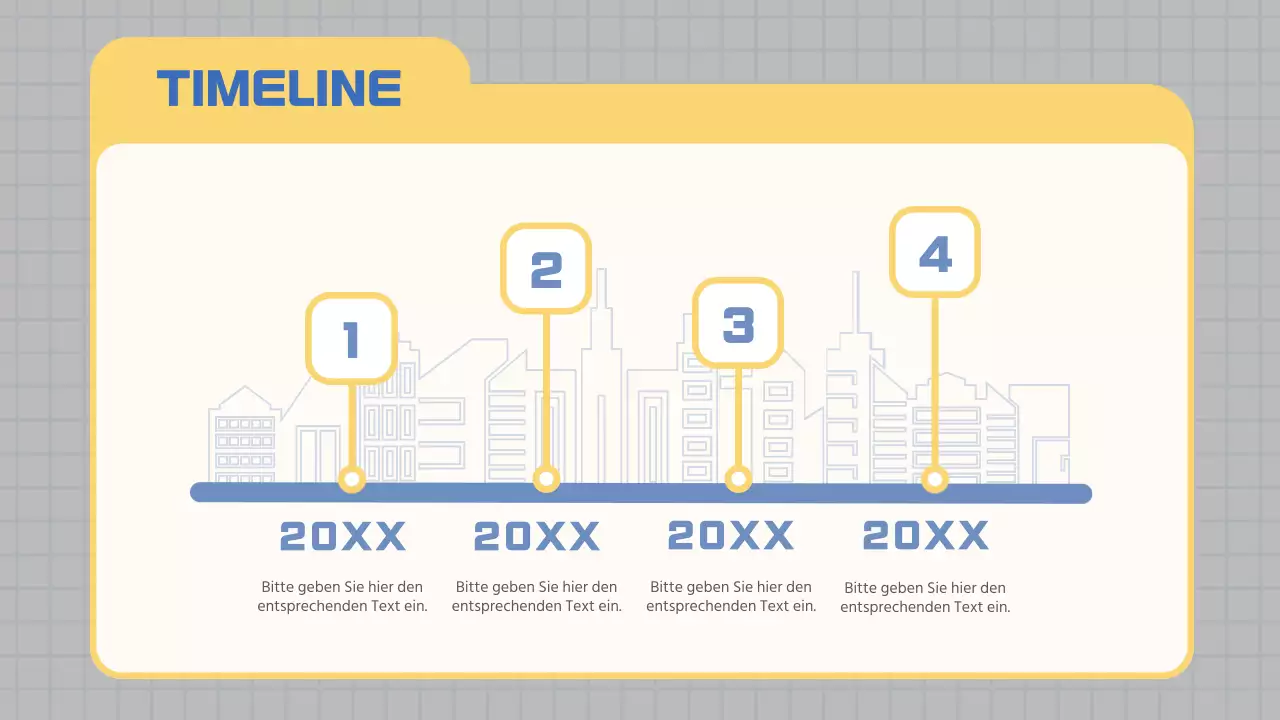 Modernes Marketing Sitzungsprotokoll in hellblau und gelb