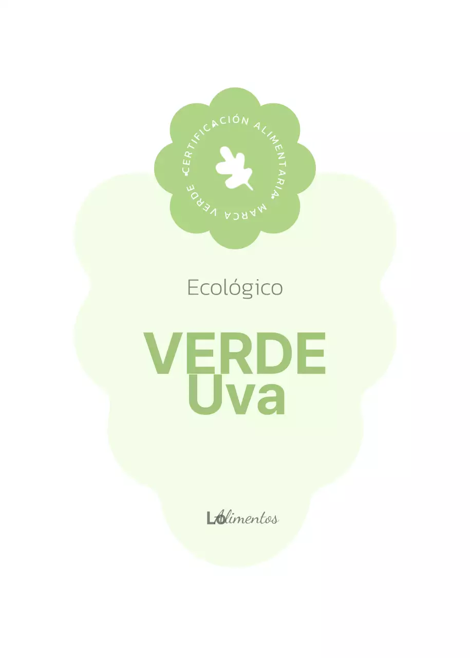Diseñe una bonita etiqueta de envase de fresa y uva en tonos pastel