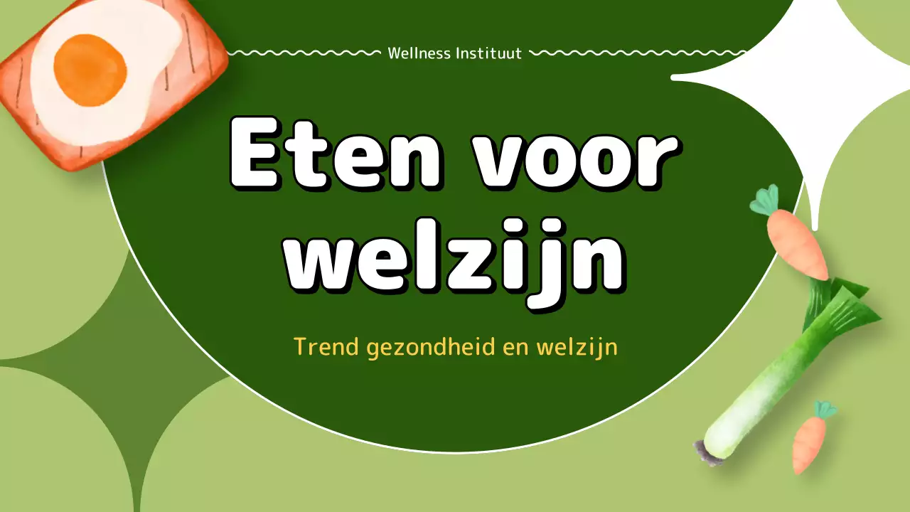 Trendy life gezonde eetsuggesties in groen en chartreuse