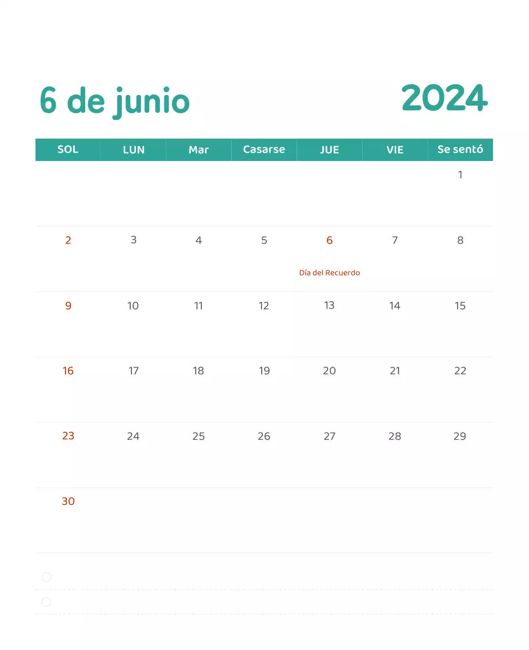 Un calendario con ilustraciones llenas de color y emoción