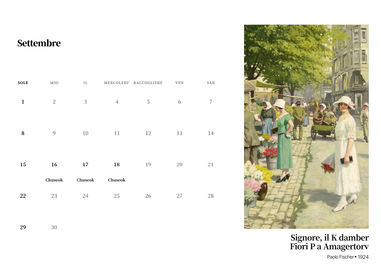 Un capolavoro semplice e classico in nero e grigio