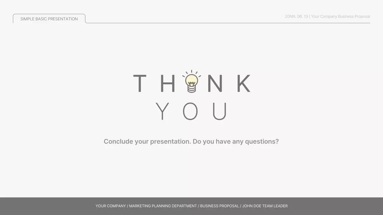 White Simple Design Presentation