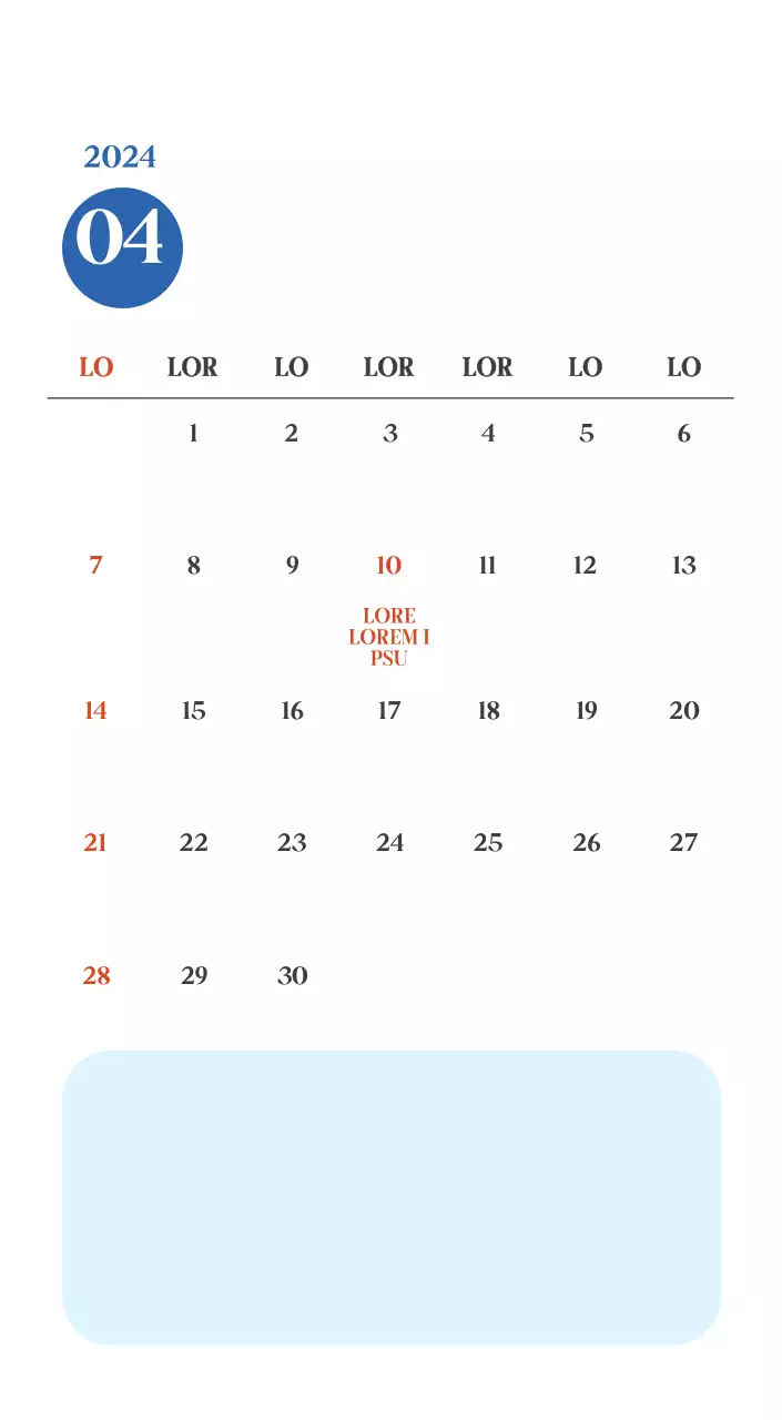 Calendario ospedaliero con foto di paesaggi stagionali