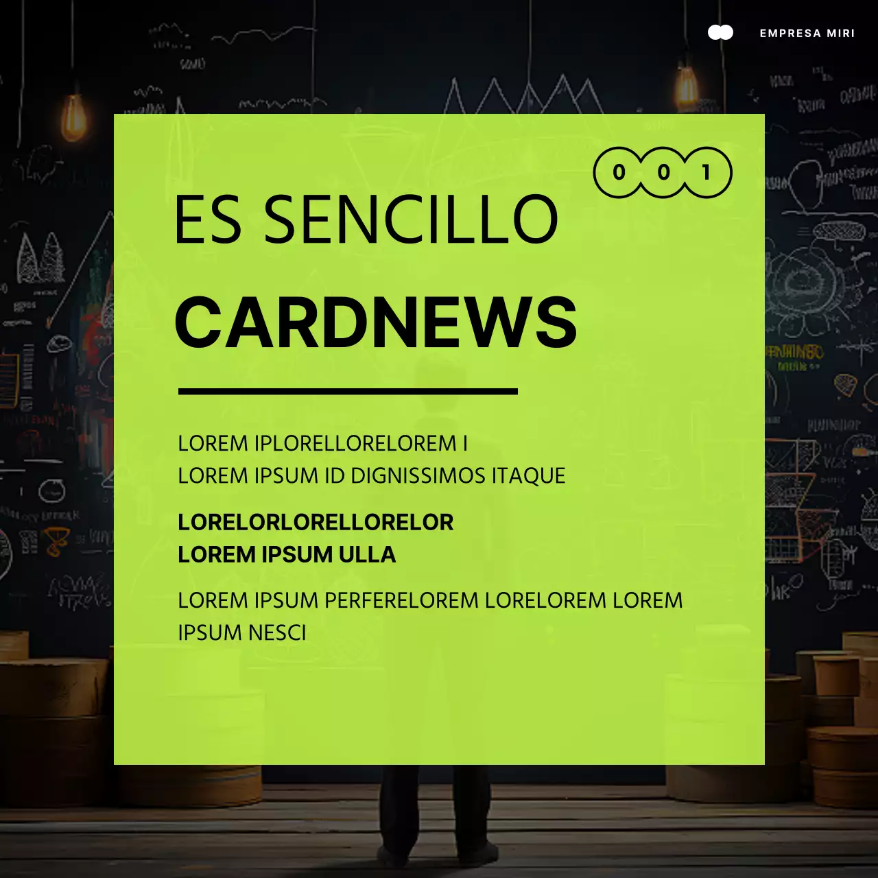 Cómo utilizar un sencillo marco de fondo fotográfico verde lima y negro