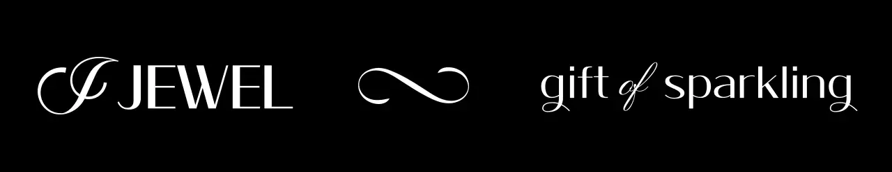 검정색의 주얼리 브랜드 포장 테이프