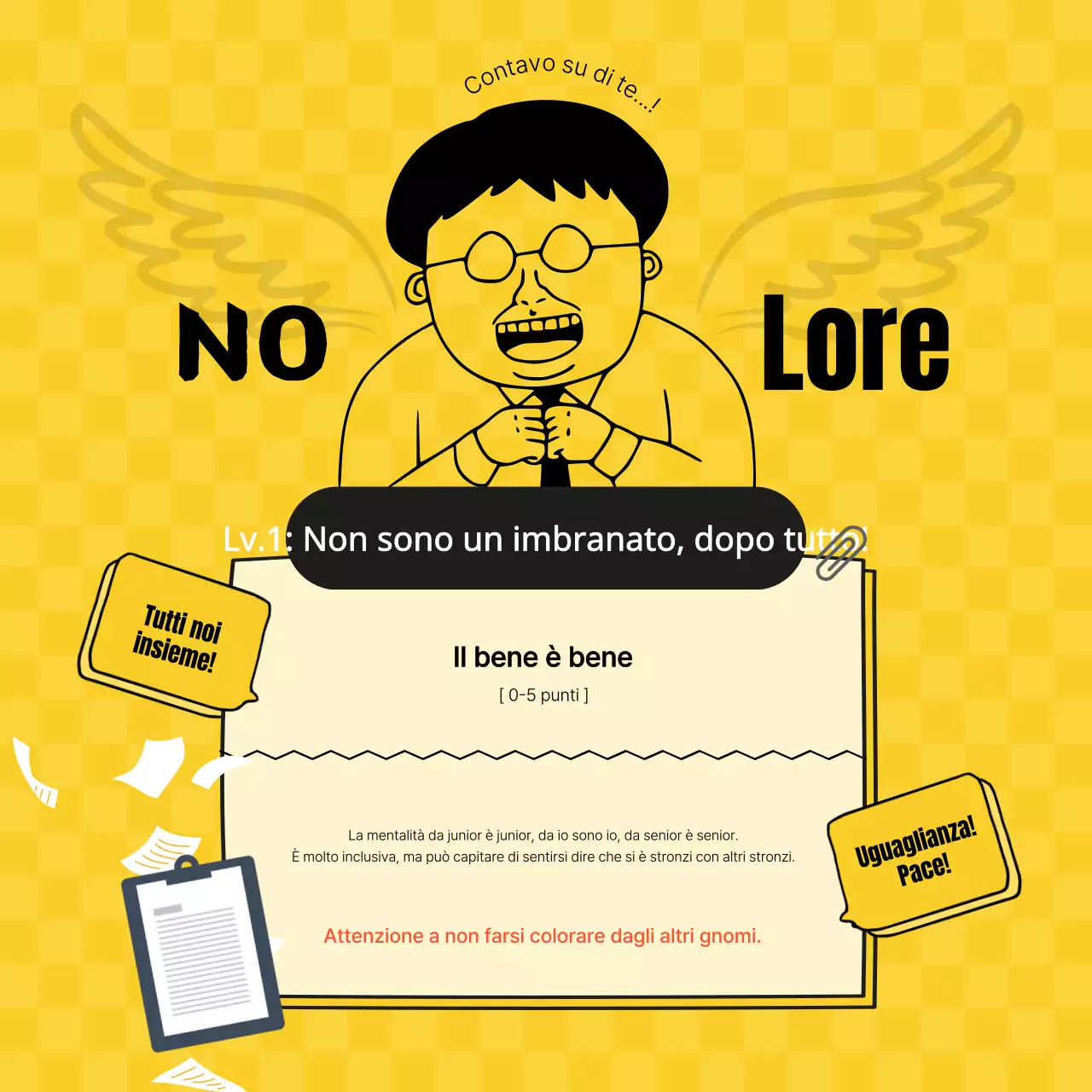 Guida al test arancione del muto semplice