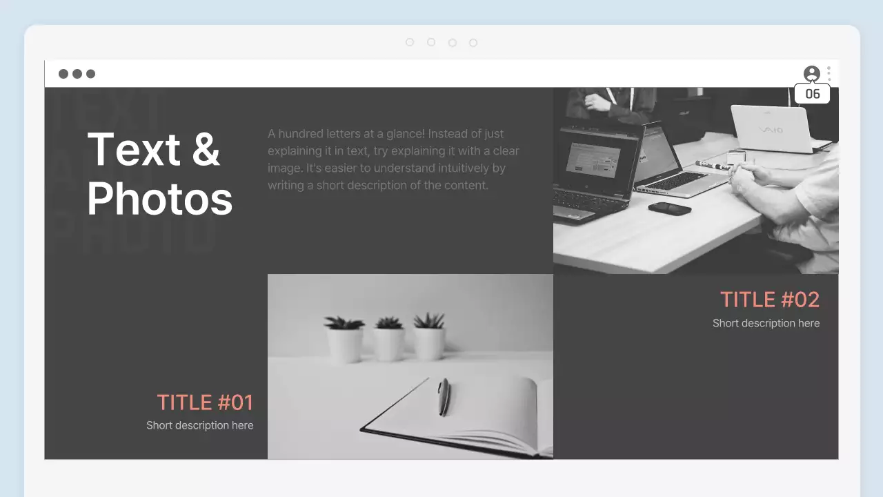 Coral Modern Office 템플릿 프레젠테이션