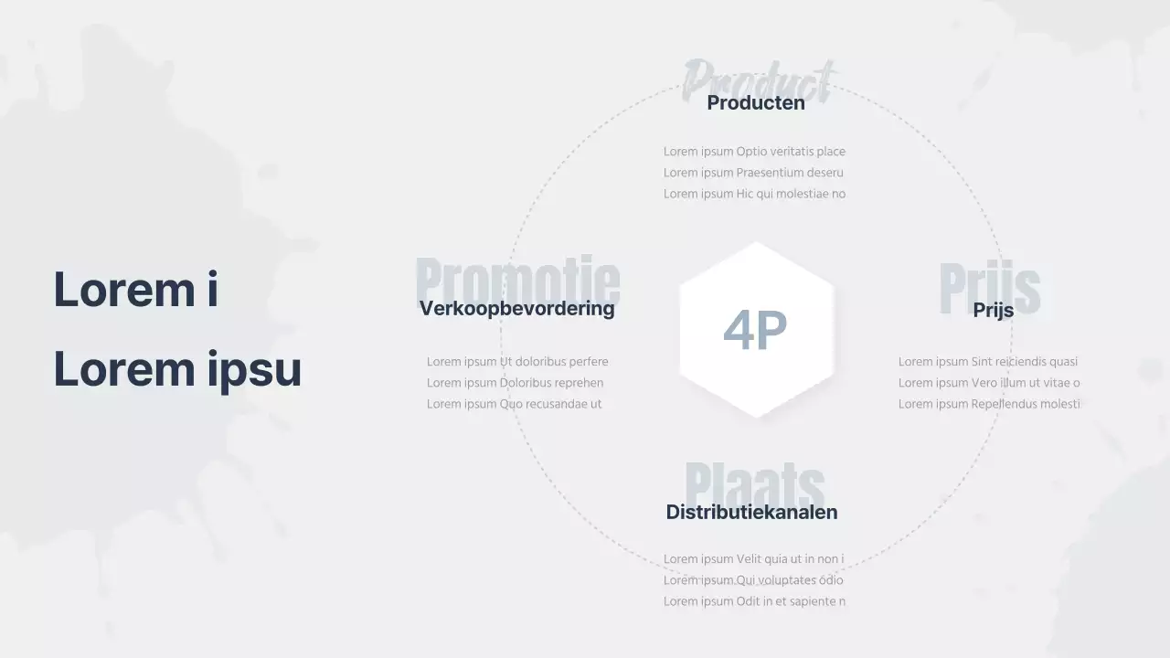 Een modern marktonderzoeksrapport over marineblauwe accenten