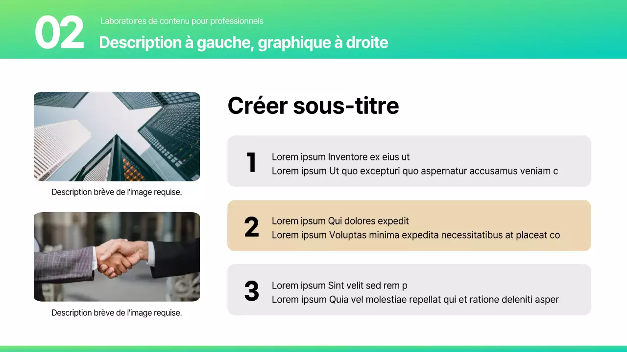 Une variété de rapports de mise en page dans une palette de couleurs tendance menthe et beige