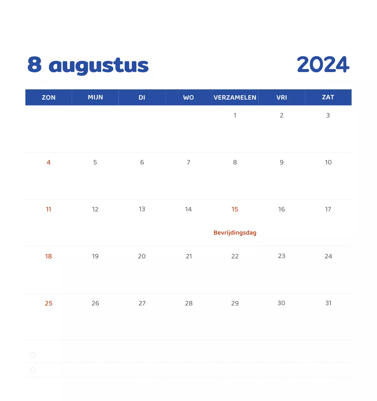Een kalender met kleurrijke, emotionele illustraties