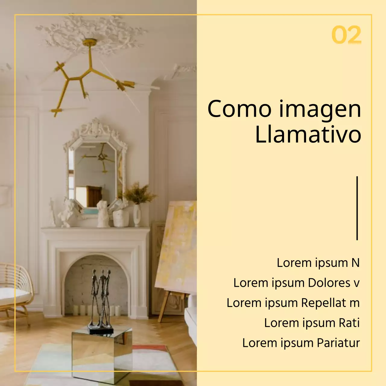 Material de formación minimalista con fondo fotográfico negro y beige