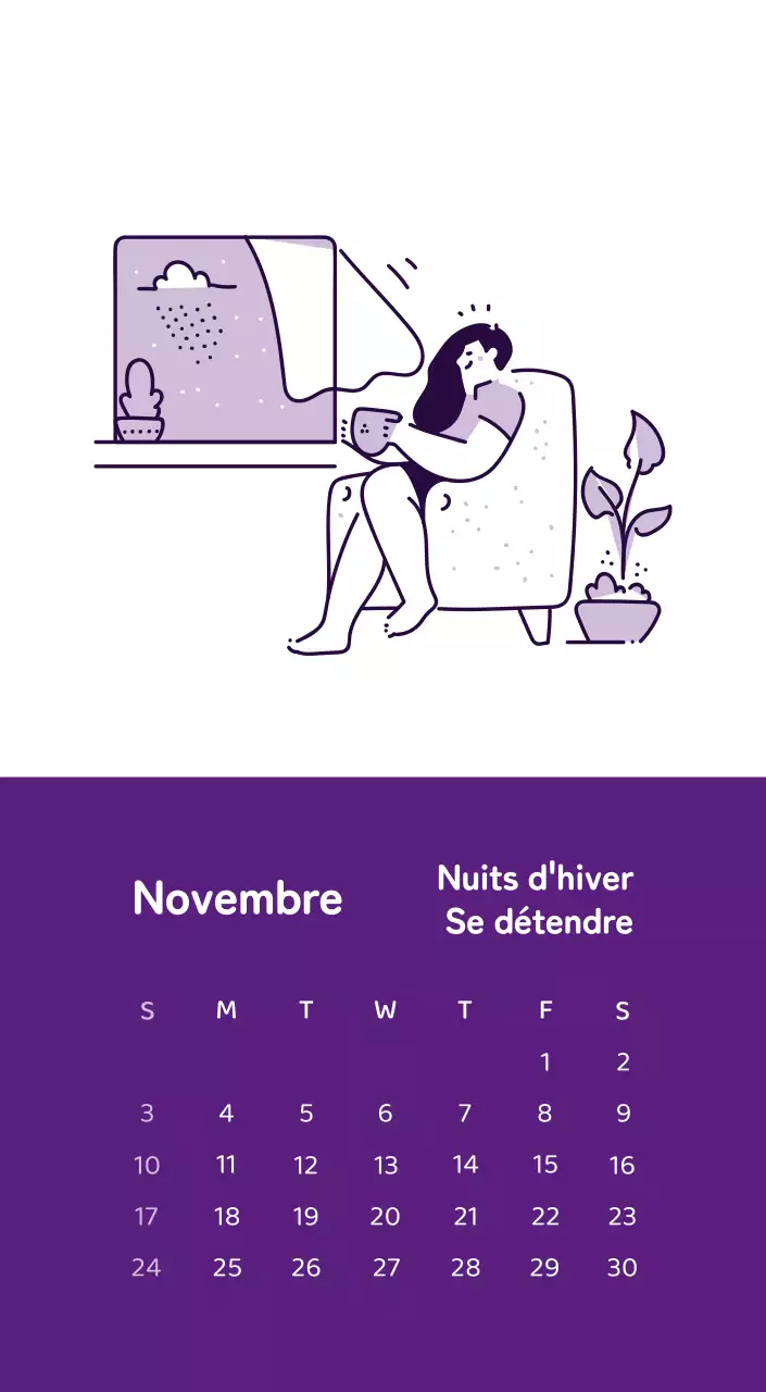 Un calendrier aux illustrations colorées et émouvantes