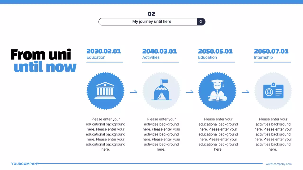 블루 모던 팀 발표 프레젠테이션