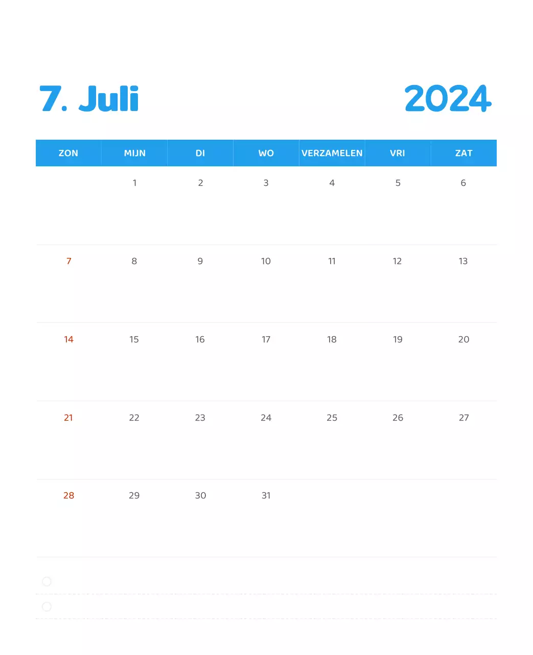 Een kalender met kleurrijke, emotionele illustraties